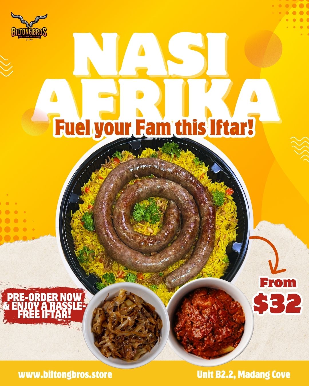 Nasi Afrika Platter